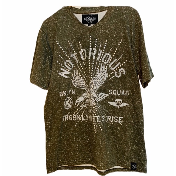 Brooklyn Standard Other - BROOKLYN STANDARD Silver Studded “Notorious" Tee